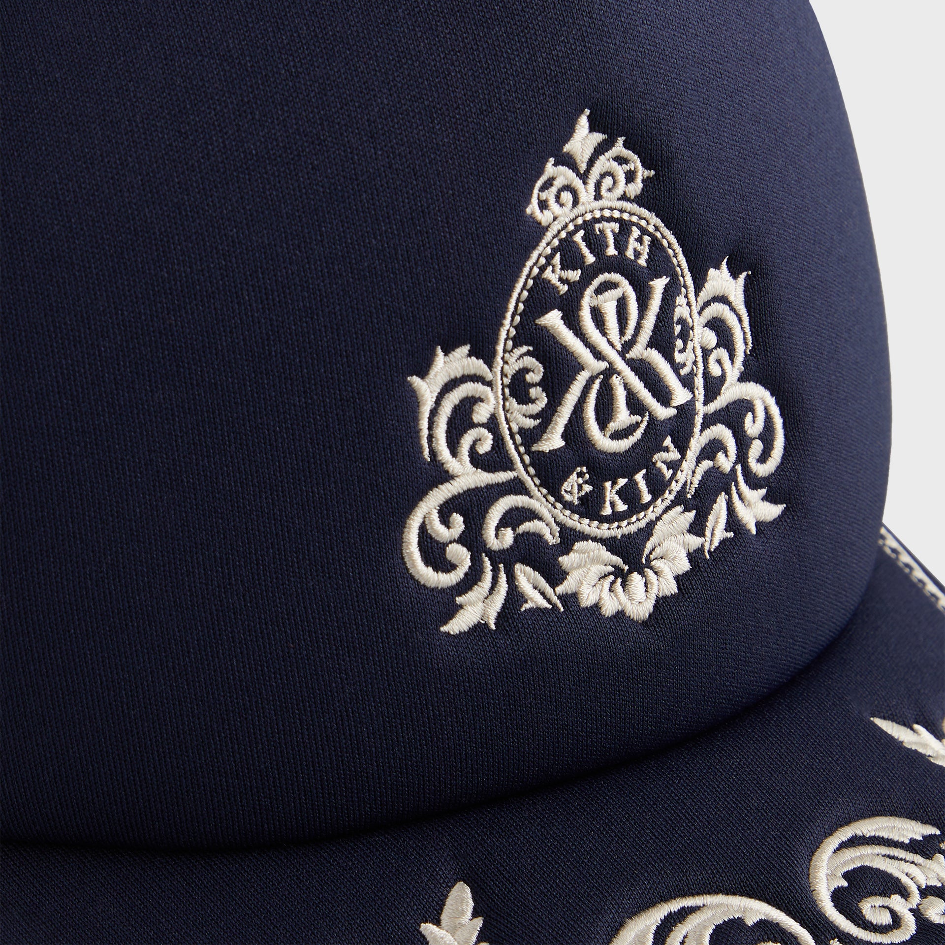 Kith Embroidered Nolan Trucker Hat - Nocturnal