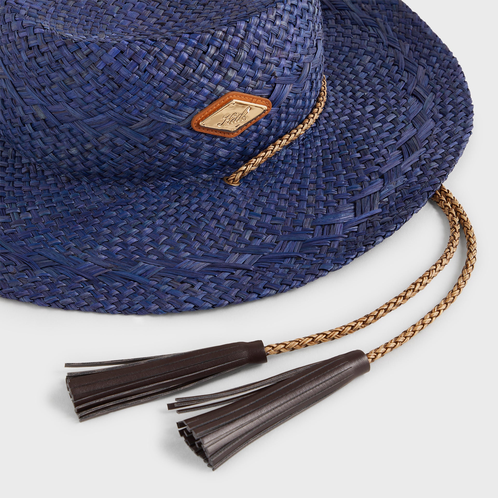 Kith Raffia Traveler’s Hat - Nocturnal