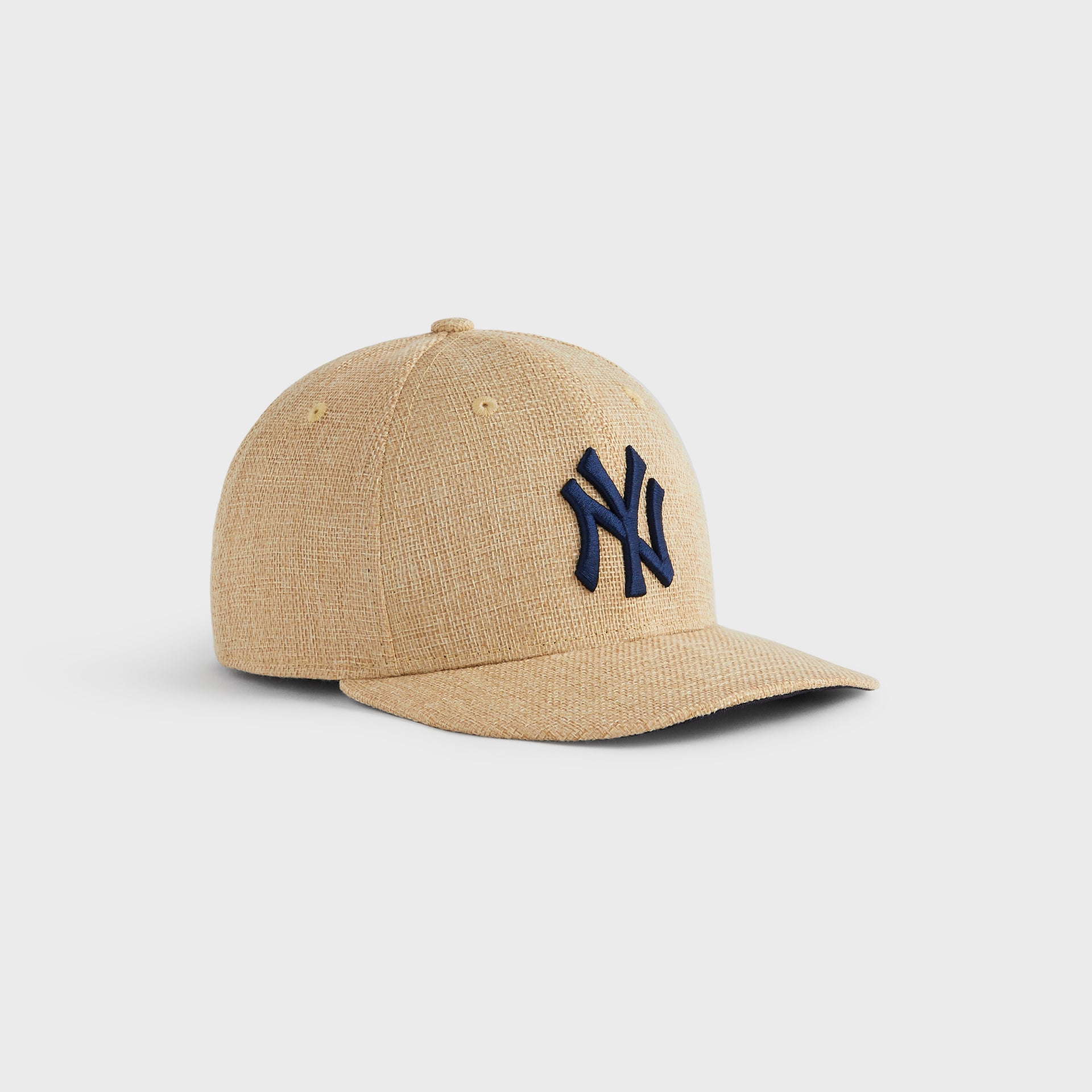 Kith & New Era for the New York Yankees Raffia Low Profile 59FIFTY Fitted - Natural