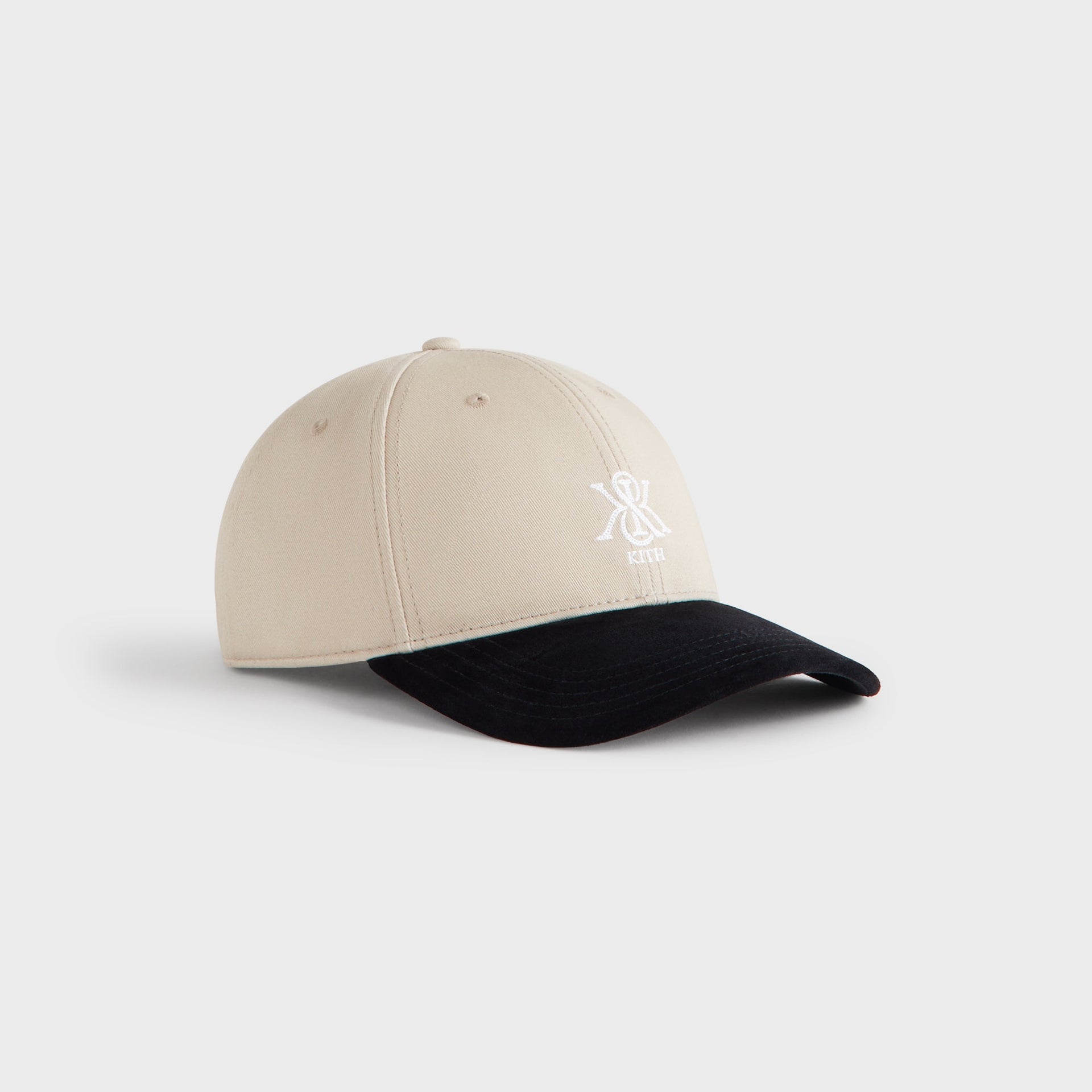 Kith Two-Tone Suede Brim Aaron Classic Cap - Canvas