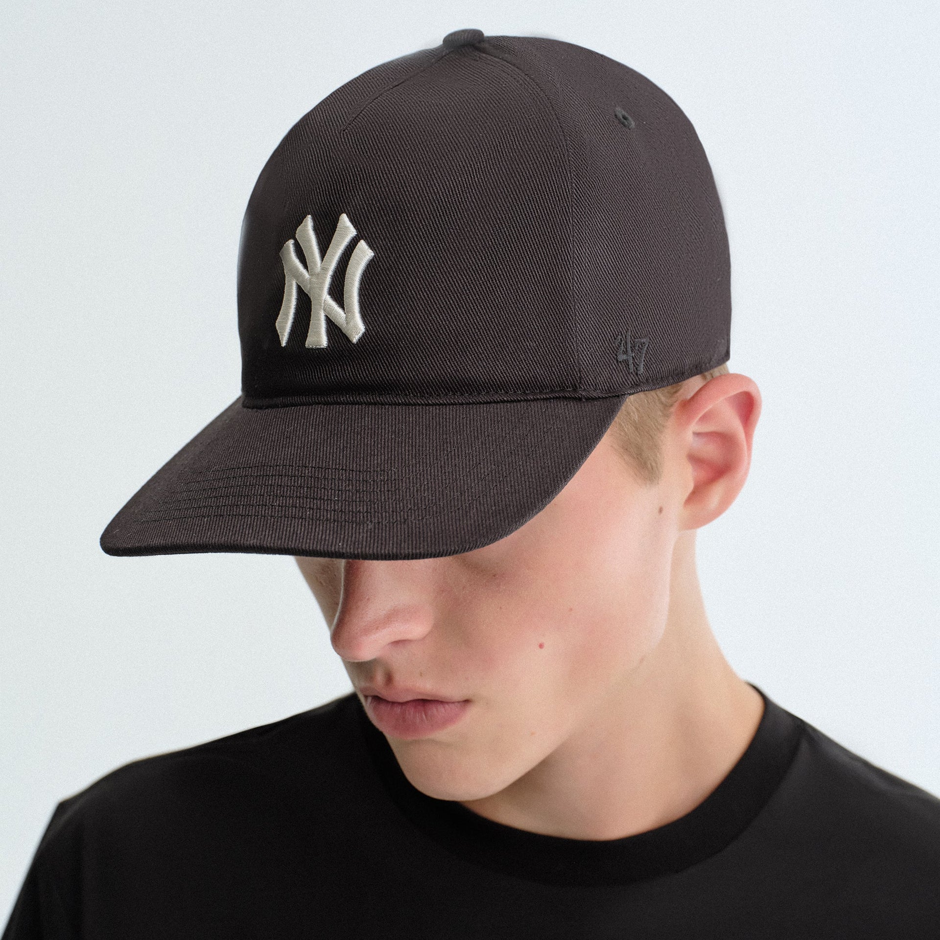 Kith & '47 for the New York Yankees Heavy Twill Hitch Snapback - Black