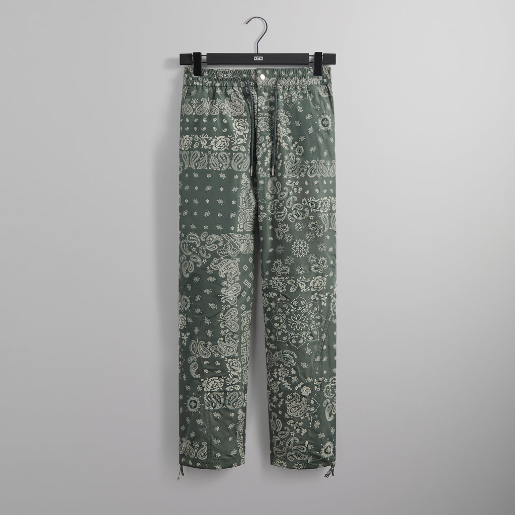 Kith Flocked Deconstructed Bandana Mercer 8 Pant - Court