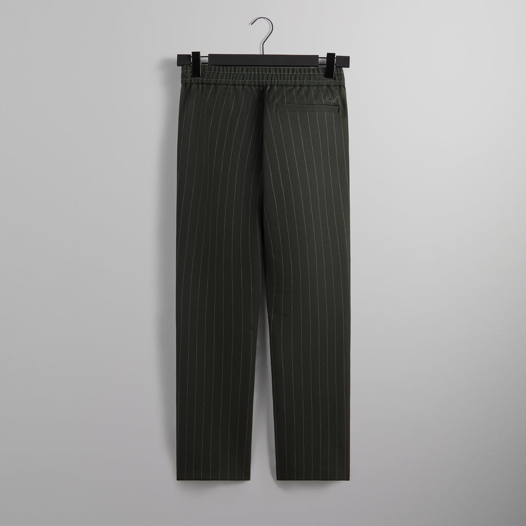 DOUBLE STRIPE TRACK PANTS CLP800-BLKORG