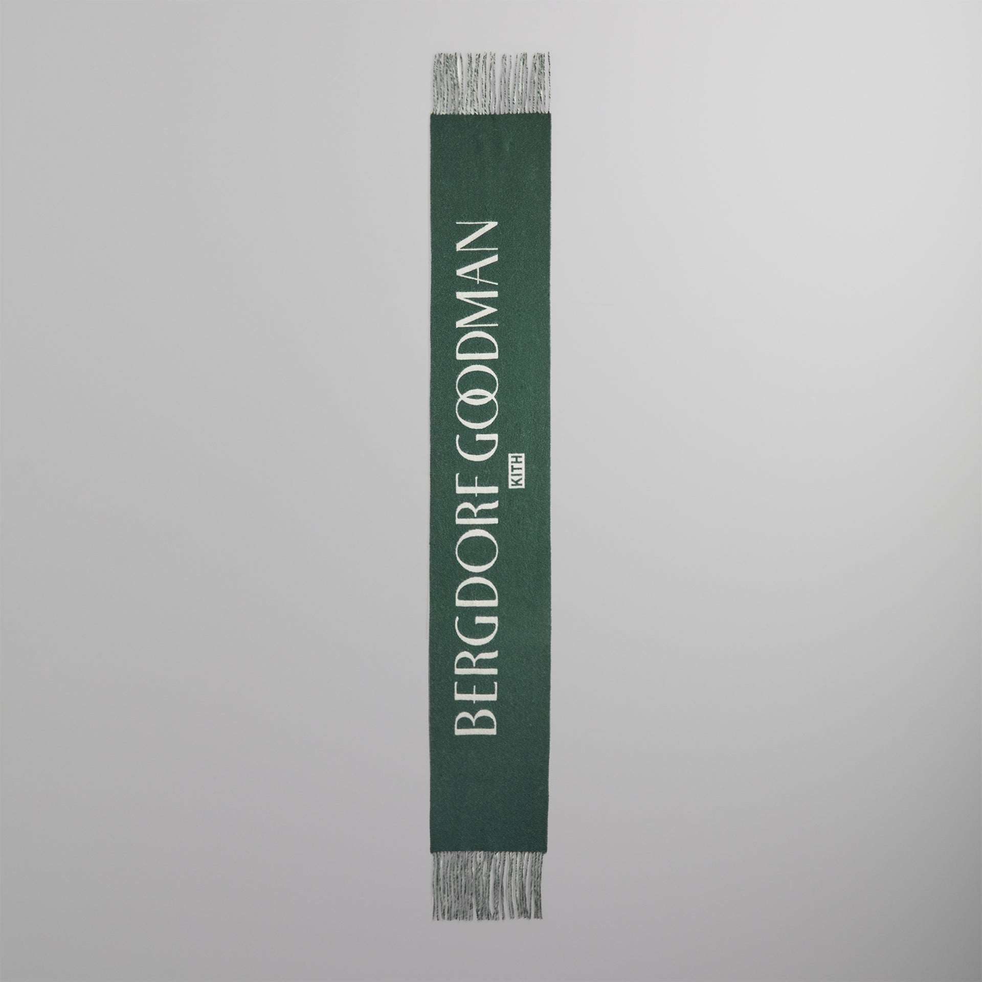 Kith for Bergdorf Goodman Logo Jacquard Double Face Scarf - Stadium