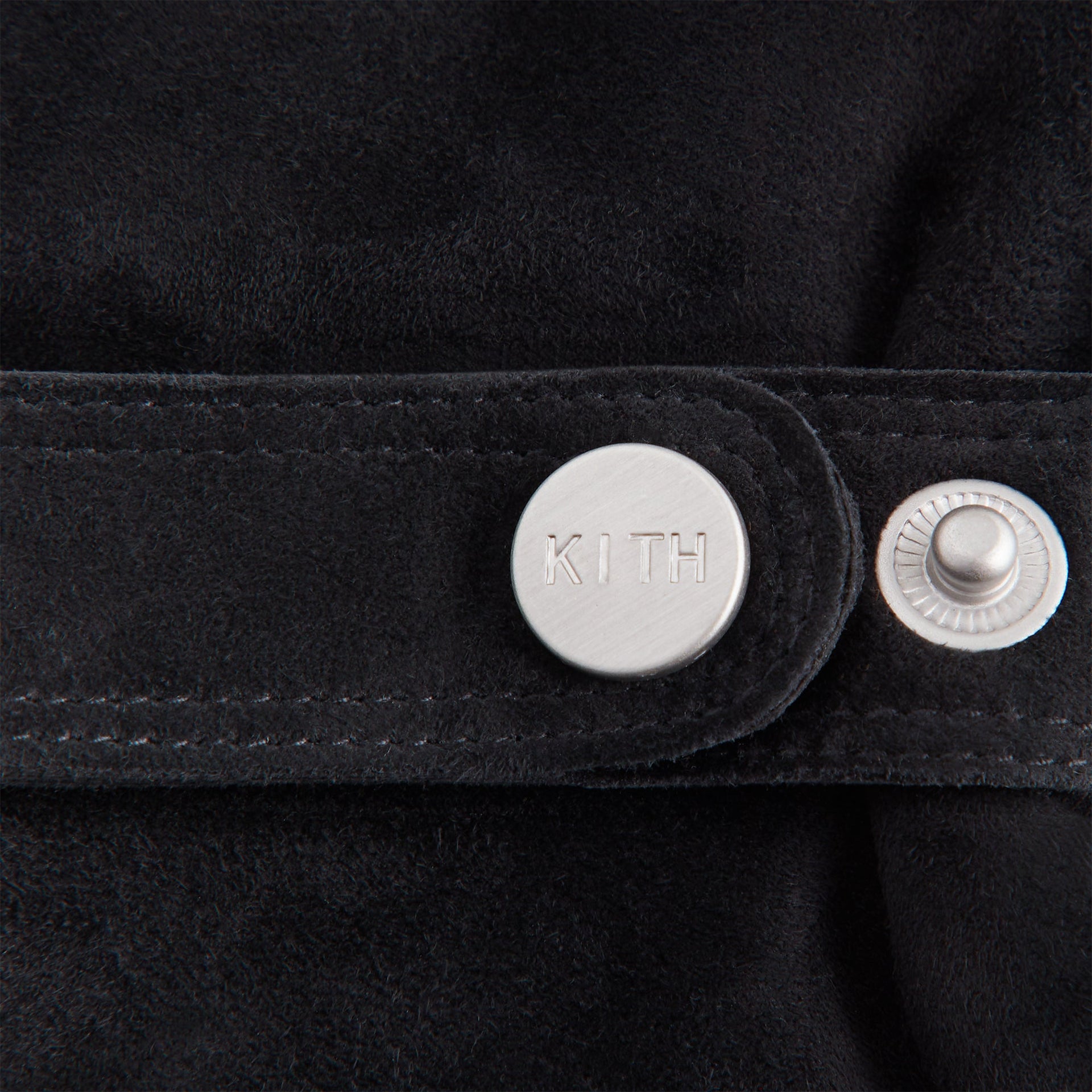 Kith Manhattan Suede Gloves - Black