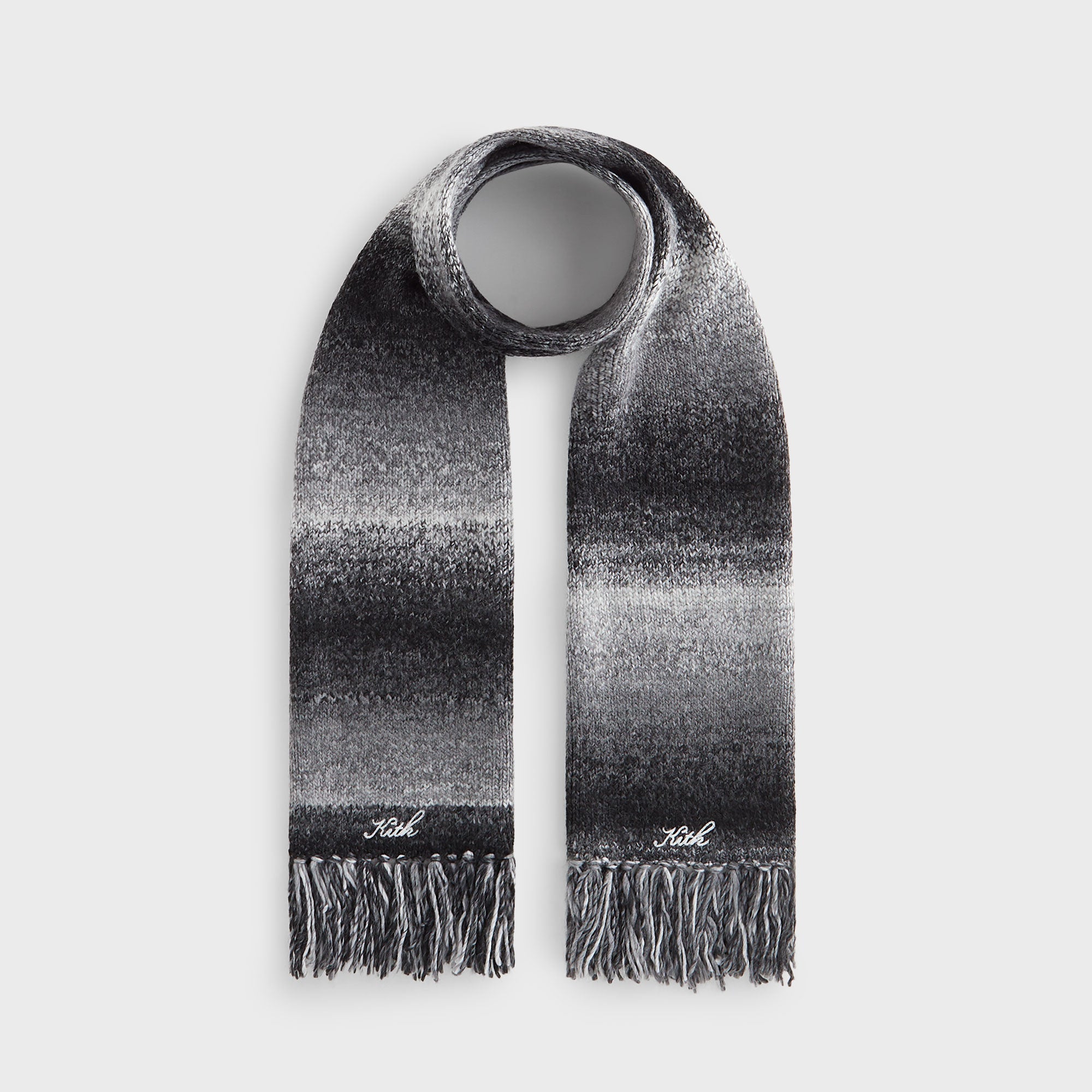 Kithmas Wool Blend Gradient Scarf - Atlas