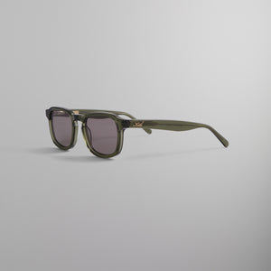UrlfreezeShops Napeague Sunglasses - Green Crystal / Grey