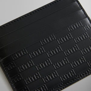 Kith Monogram Card Holder - Black