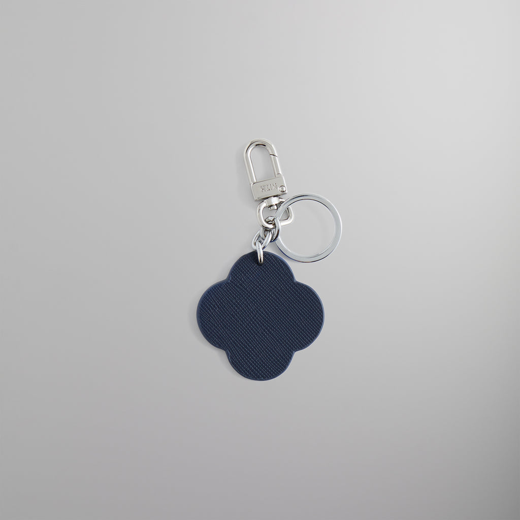 Kith Printed Saffiano Leather Keyring - Nocturnal