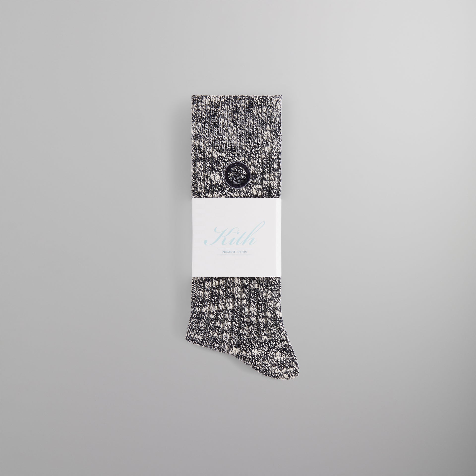 Kith Willet Marled Crew Socks - Nocturnal