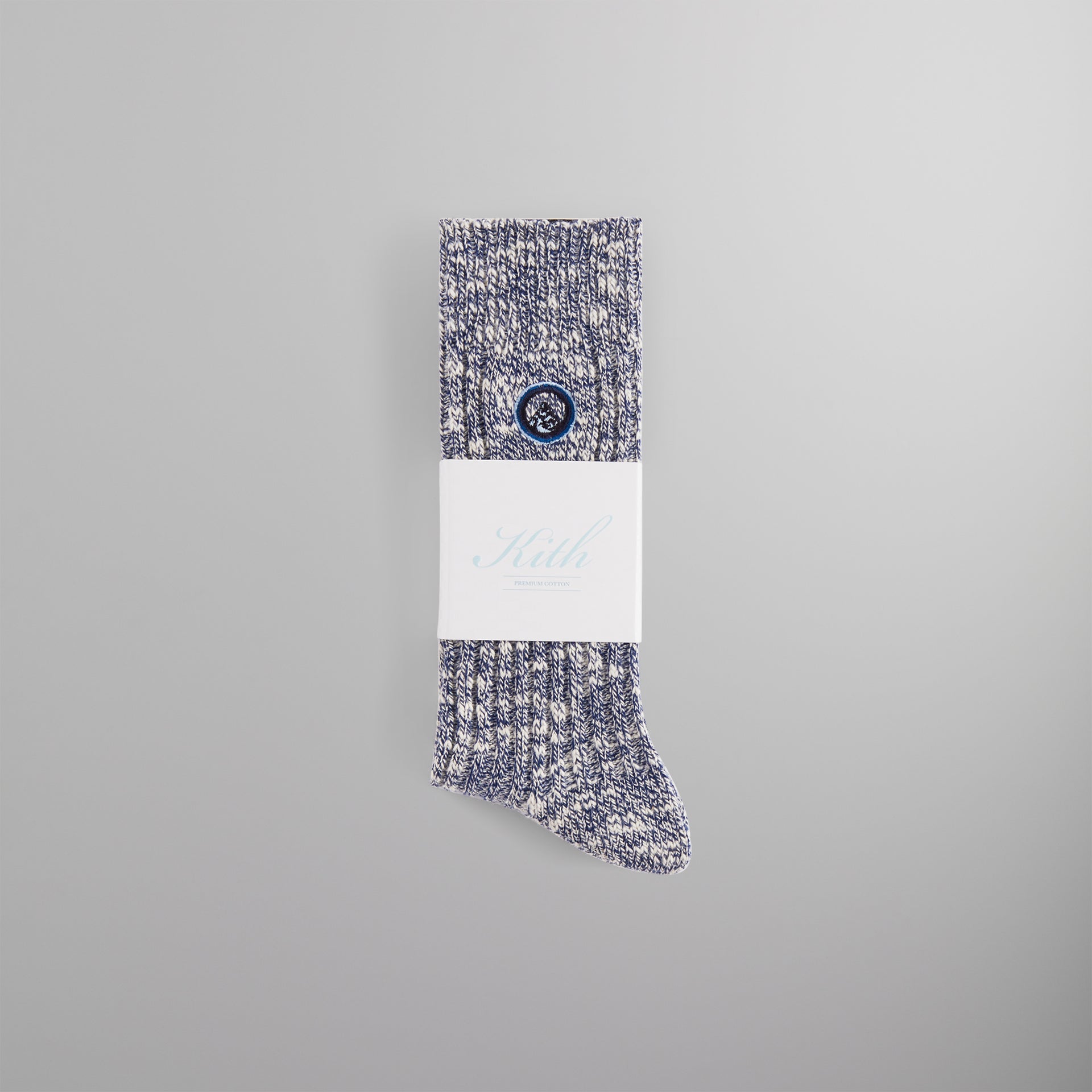 Kith Willet Marled Crew Socks - Soul