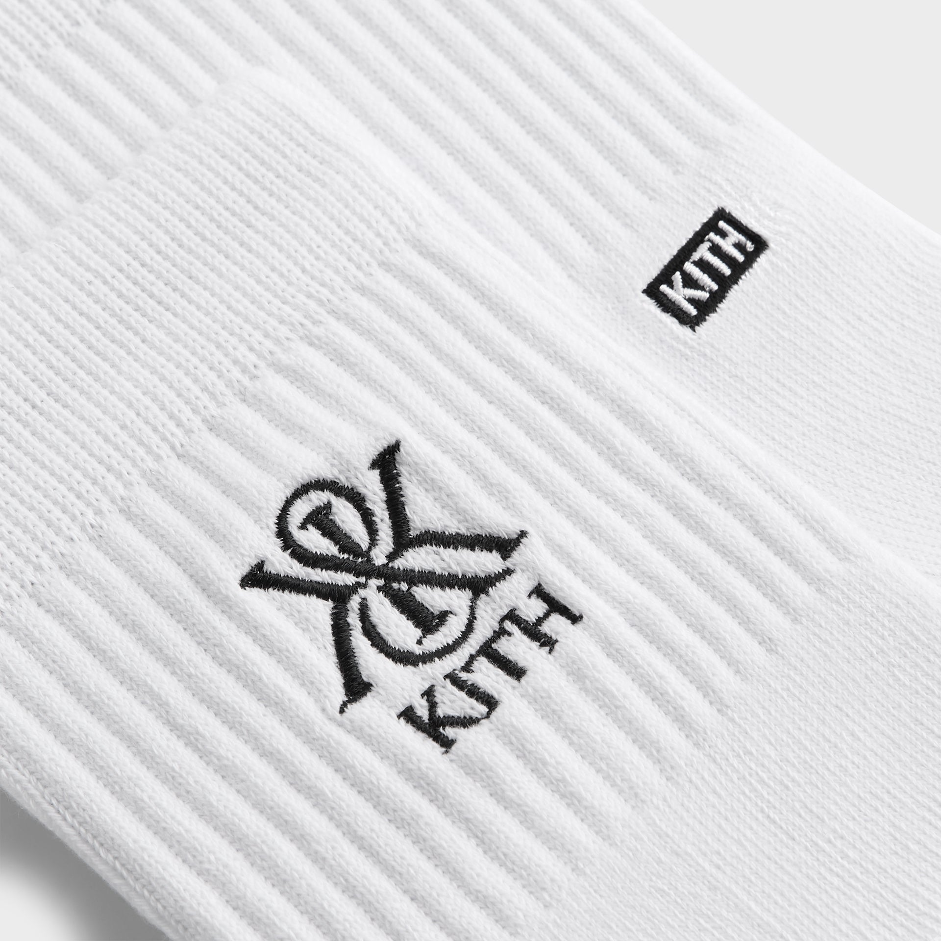 Kith 3-Pack Crest Mid Crew Socks - Multi