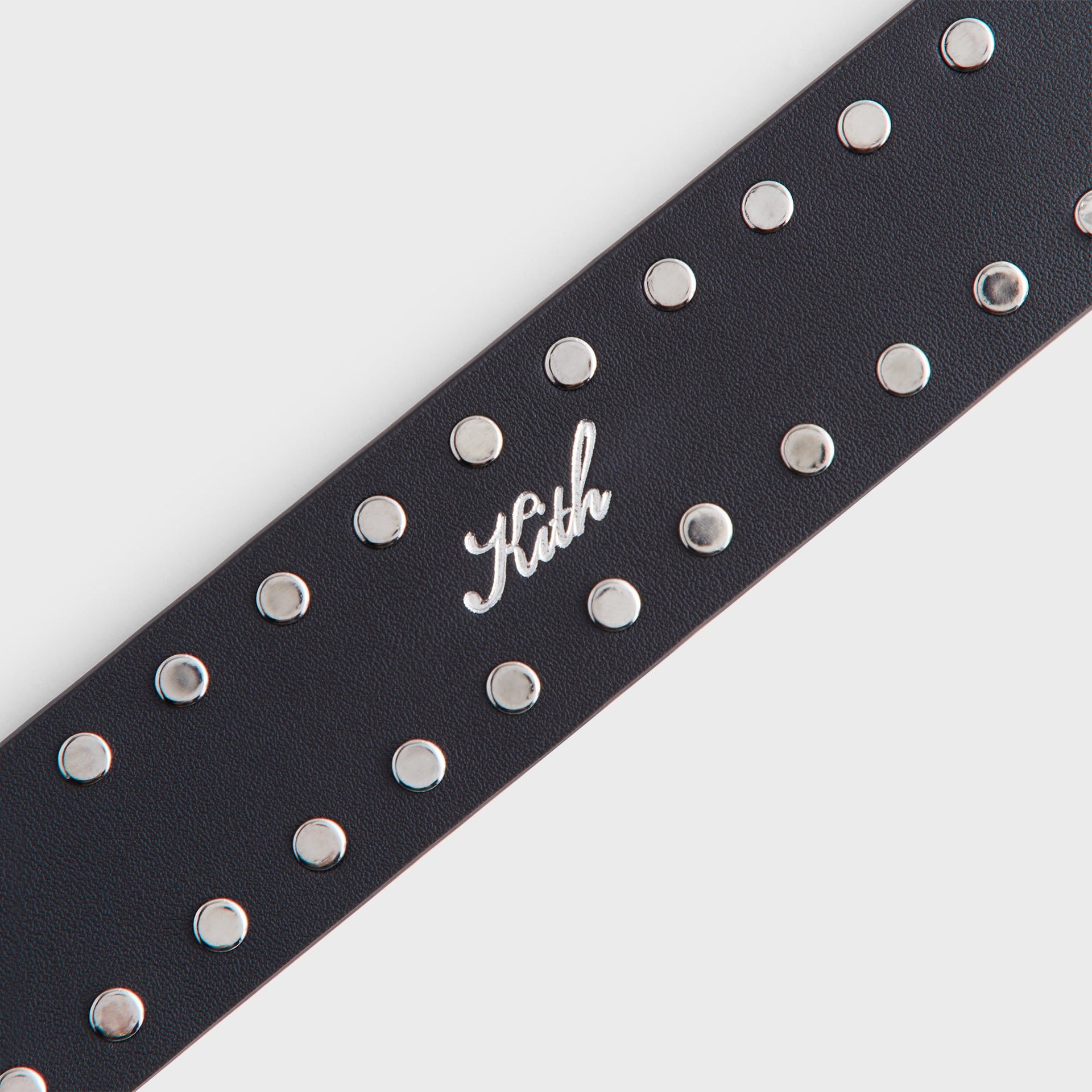 Kith Studded Leather Belt - Black