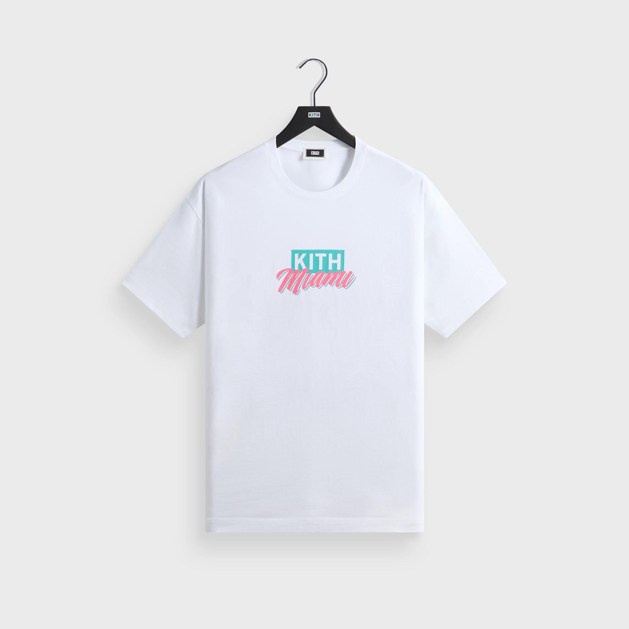 トップス Kith Miami Classic Logo Tee M Kith Miami Classic Logo Tee - White