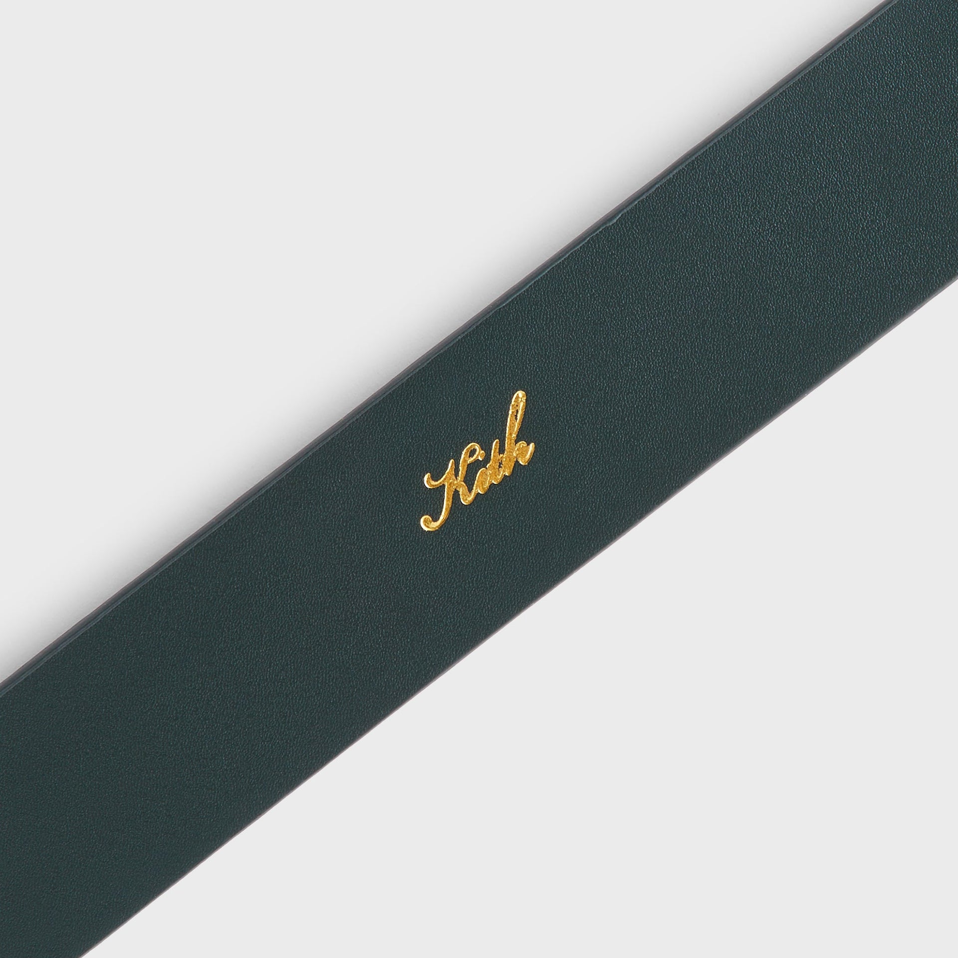 Kith Monogram Suede Leather Belt - Stadium