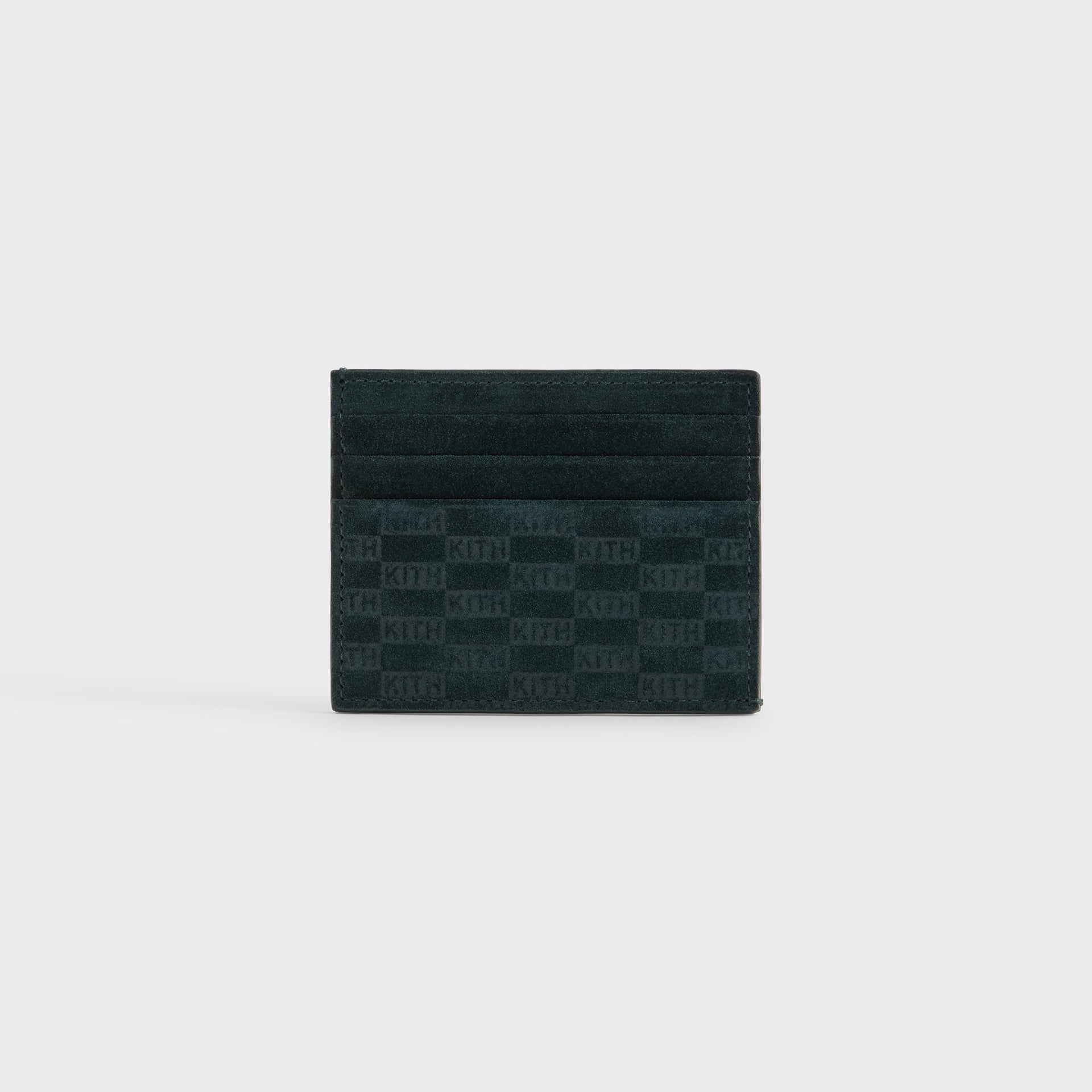 Erlebniswelt-fliegenfischenShops Monogram Suede Card Holder - Stadium