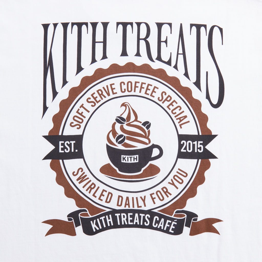 Kith Treats Coffee Vintage Tee - White