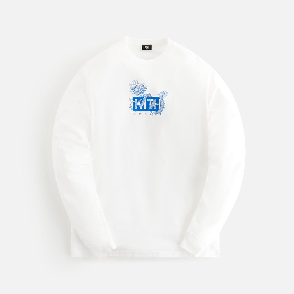 Kith Treats Year of the Dragon Long Sleeve Tee - White