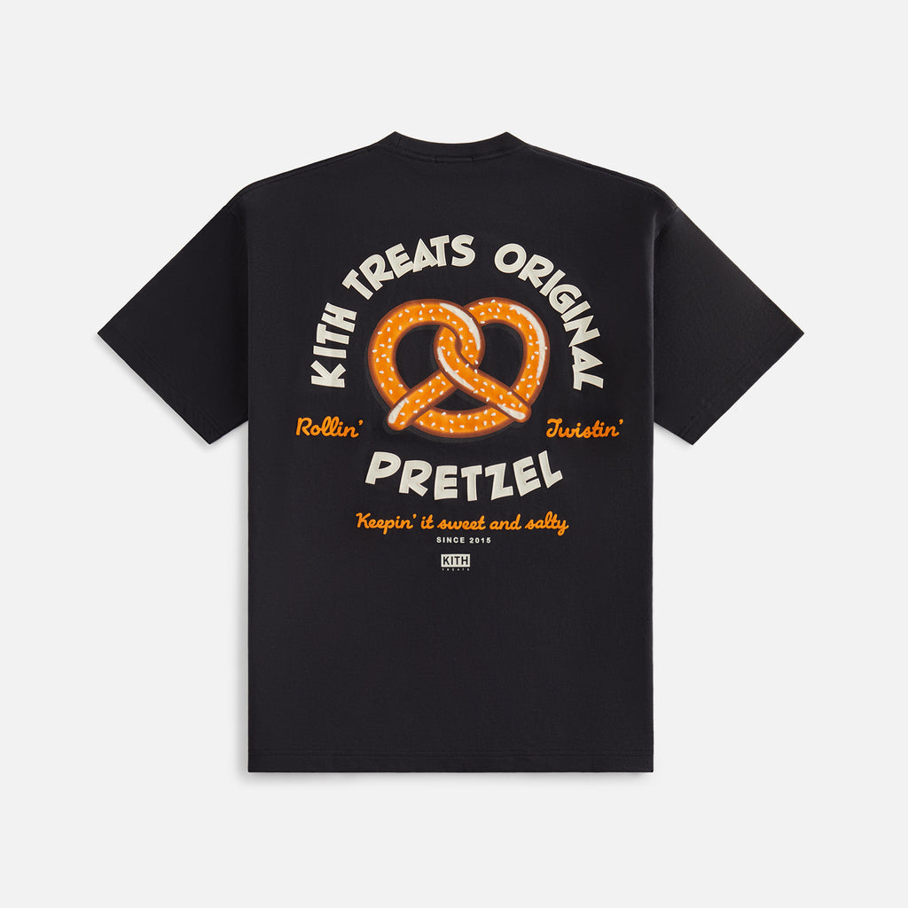 Kith Treats Pretzel Pocket Tee - Black