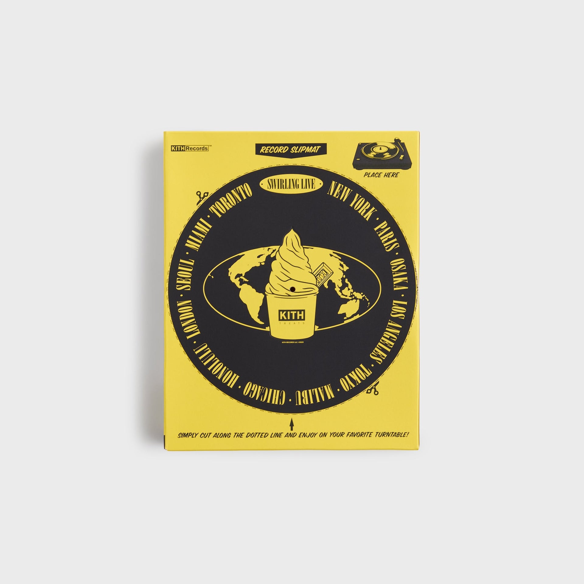 Kith Treats Bizarre Love Swirl Vintage Tee - Black