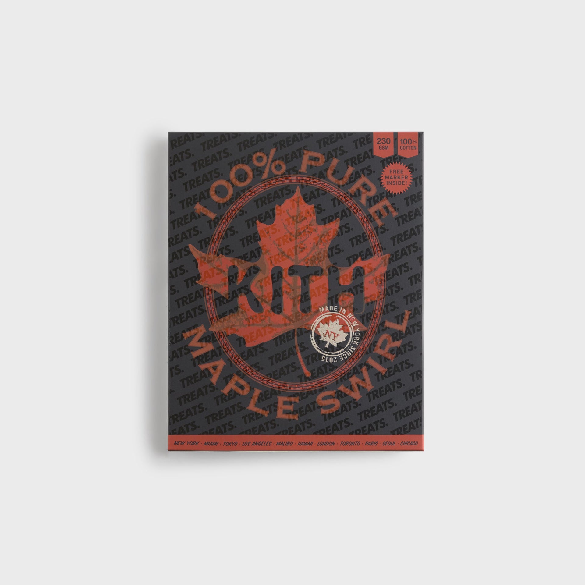 Kith Treats Leaf Vintage Tee - Sandrift