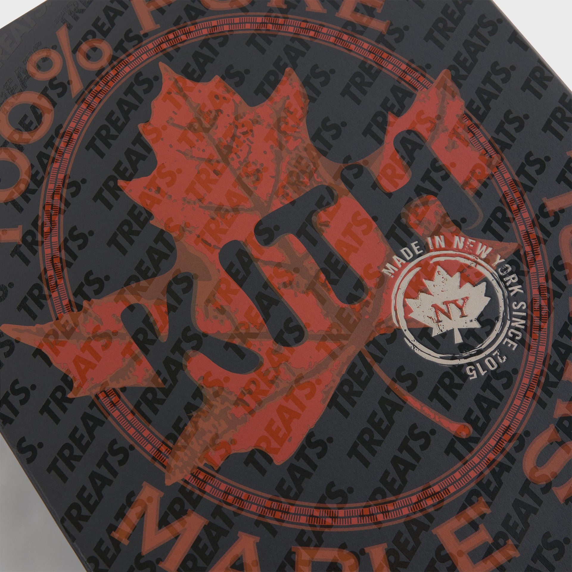 Kith Treats Leaf Vintage Pocket Tee - Black