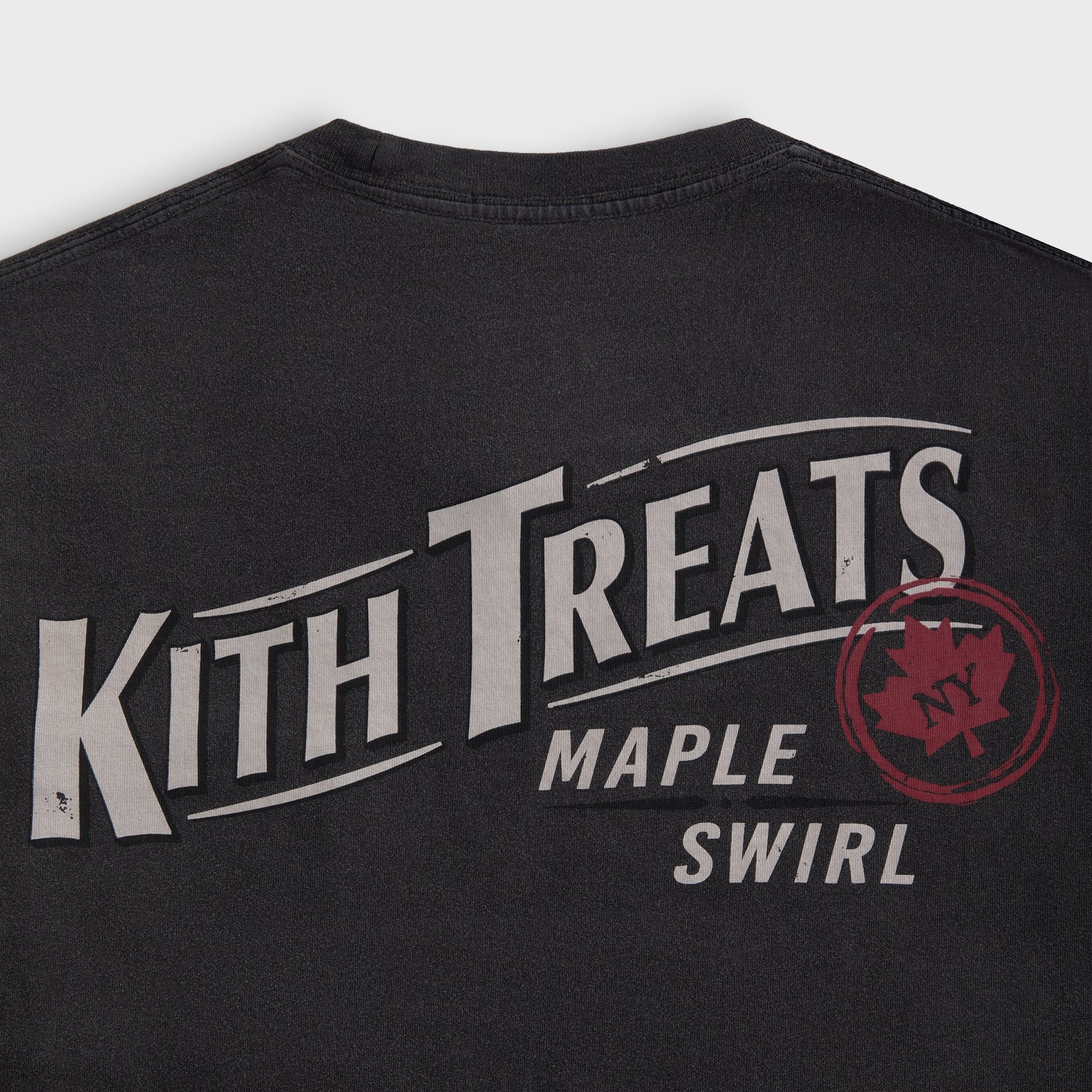 Kith Treats Leaf Vintage Pocket Tee - Black