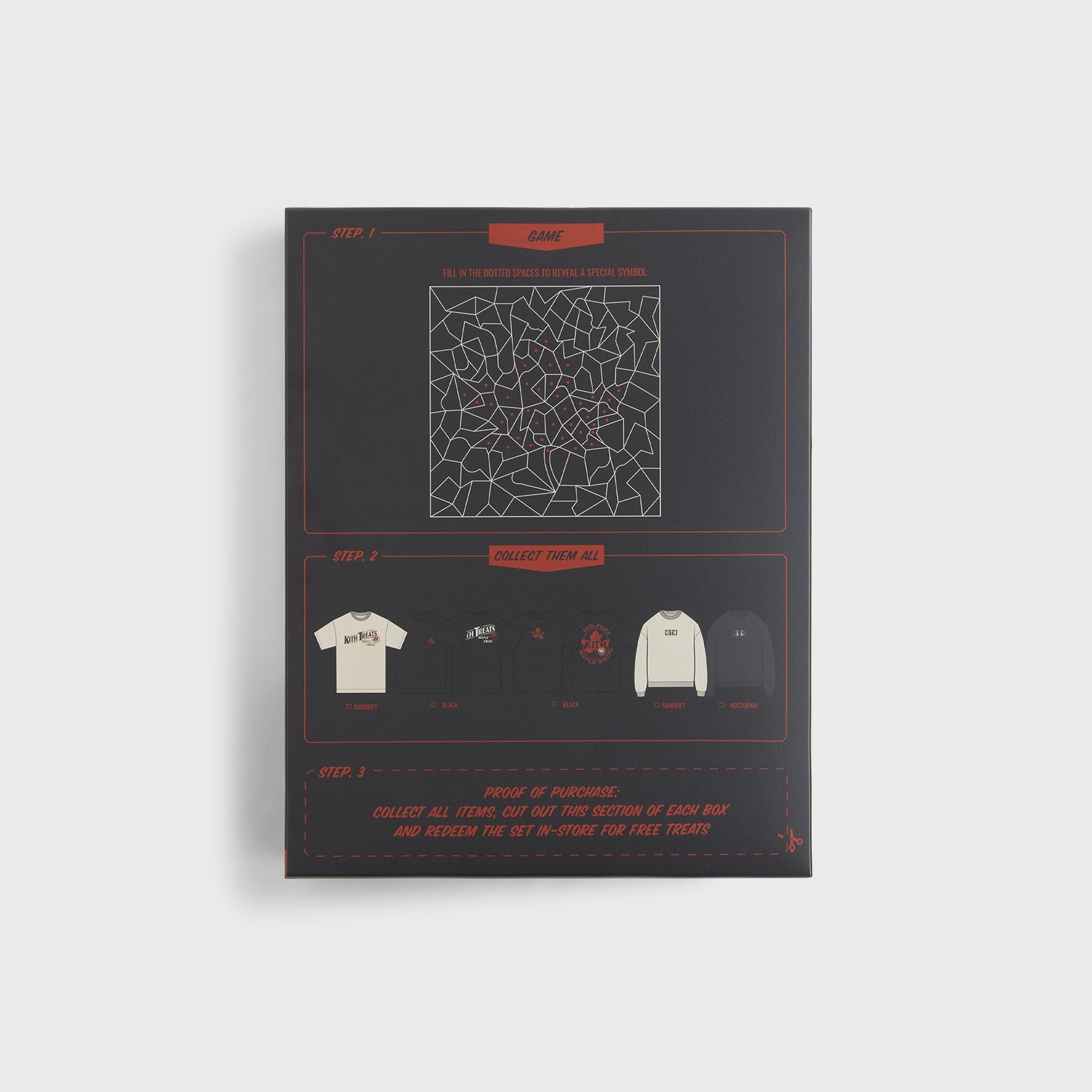 Kith Treats Plaid Logo Nelson Crewneck - Nocturnal