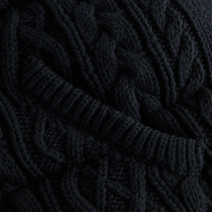 Kith Women Parker Cable Knit Vest - Black
