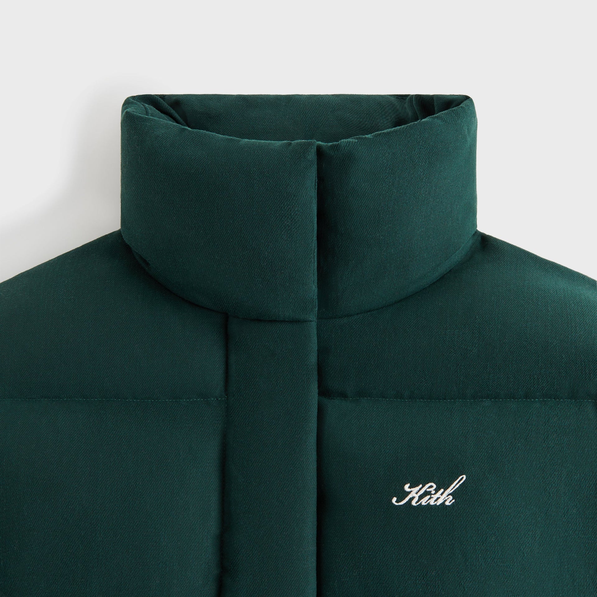 Kith Women Shae Cropped Denim Puffer - Stadium