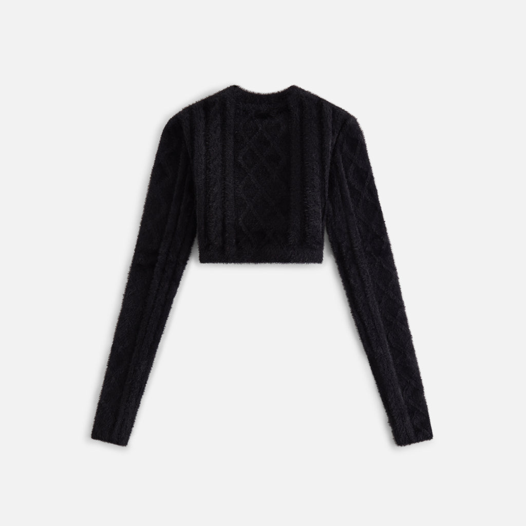 Kith Women Mulberry Studded Knit Long Sleeve - Black