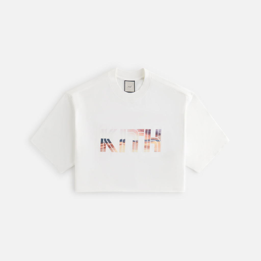 Kith Women Desert Sunset Jasper Short Sleeve - White