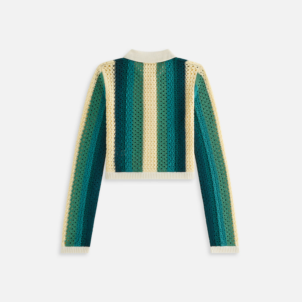 トップス andequal wave design sheer knit Z Supply Perci Sweater - Women's Sweaters in Crystal | Buckle