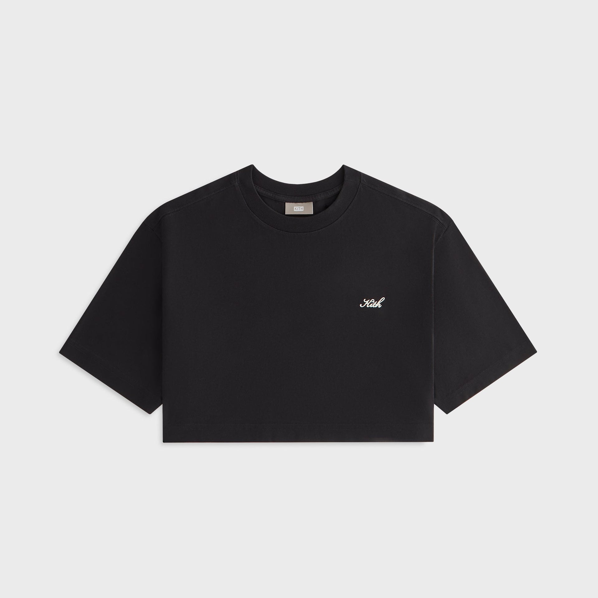 Kith Women Fei Cropped Tee - Black