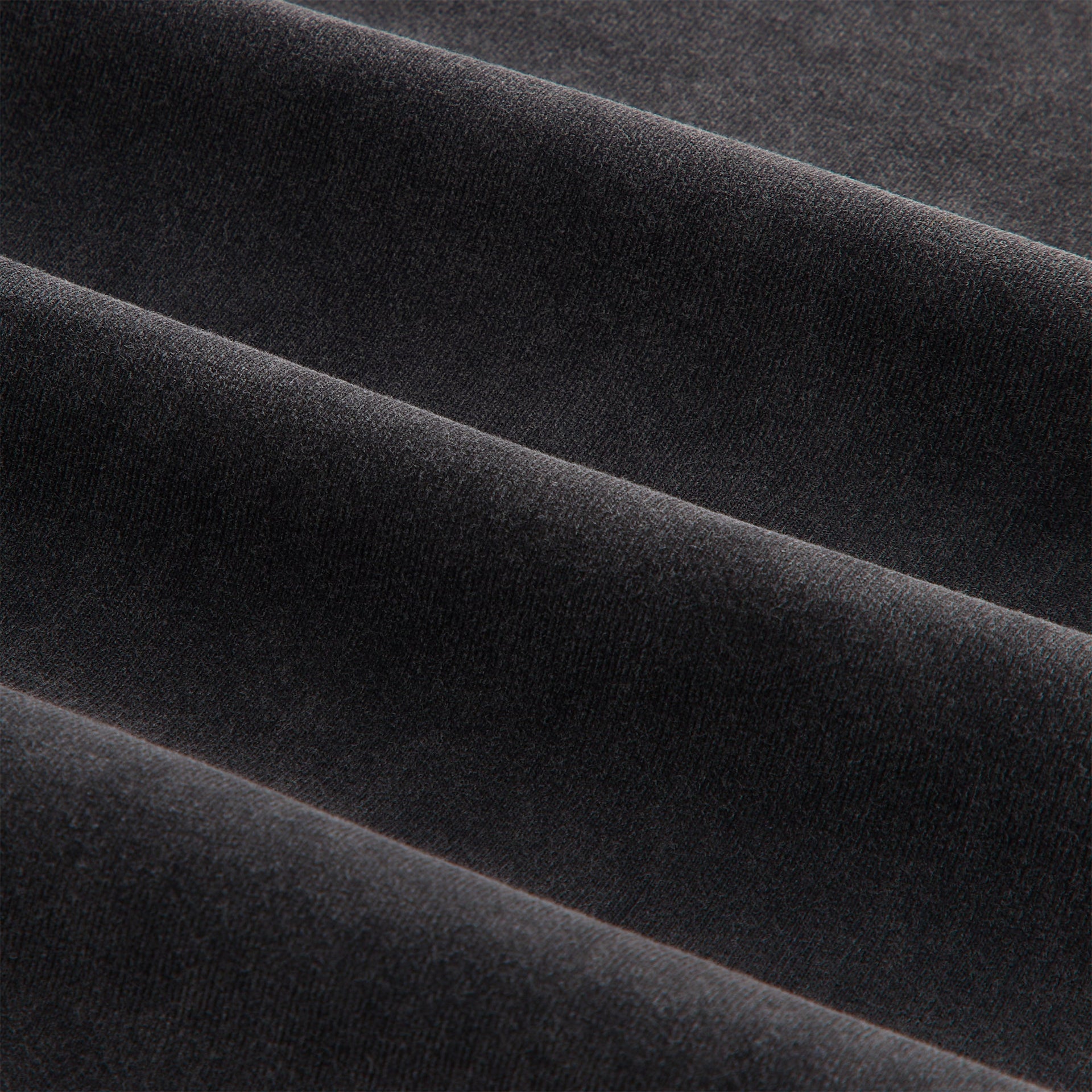 Kith Women Oversized Jay Sueded Long Sleeve - Black