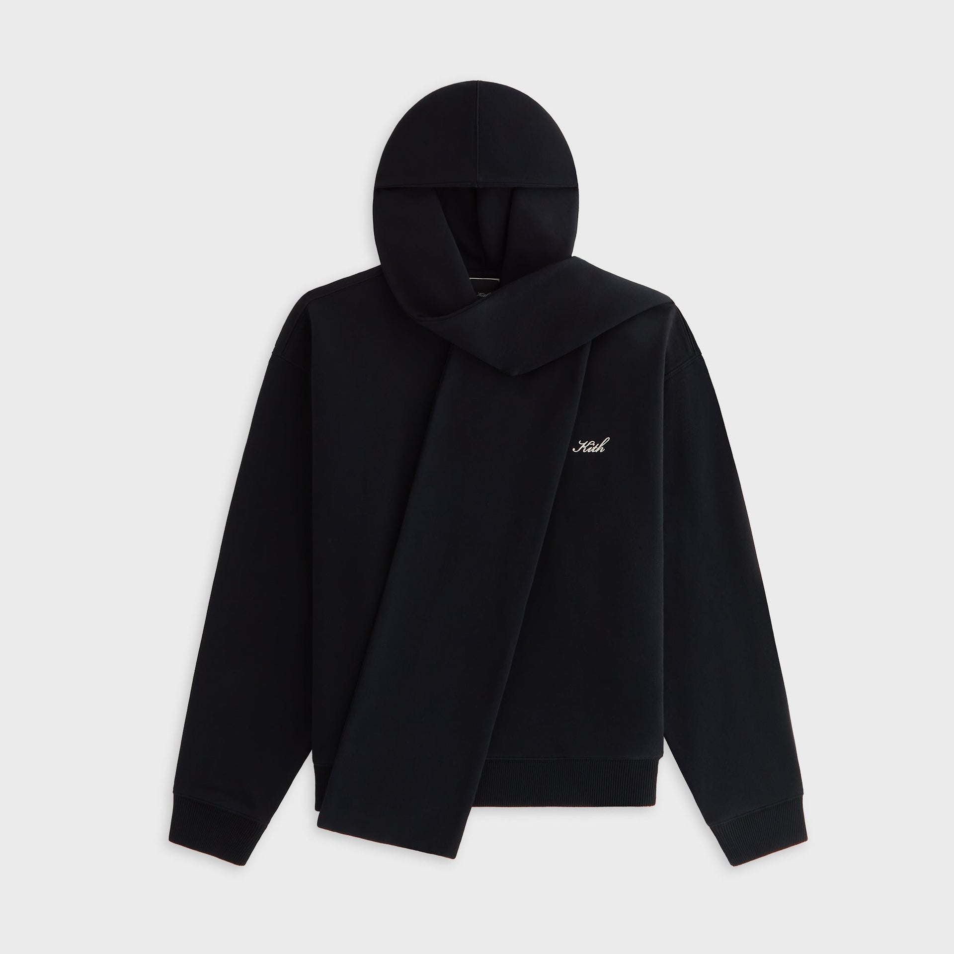 Kith Women Sedo Scarf Hoodie - Black