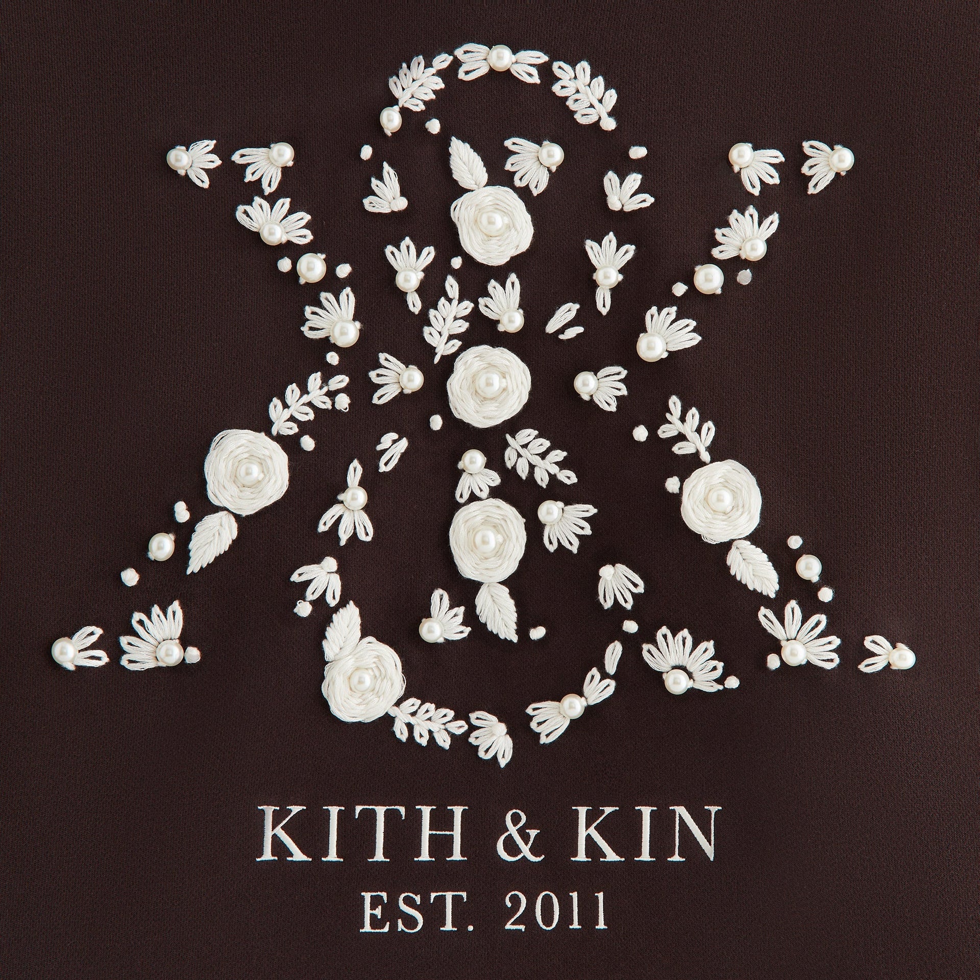 Kith Women Maverick Pearl Crest Hoodie - Incognito - PH