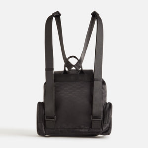 UrlfreezeShops Women Monogram Nylon Mini Backpack - Black