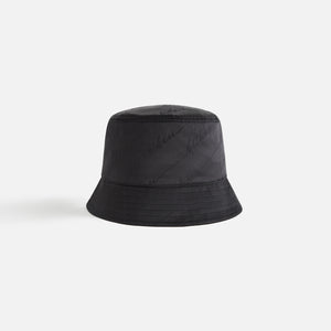 UrlfreezeShops Women Autograph Monogram Silk Bucket Hat - Black