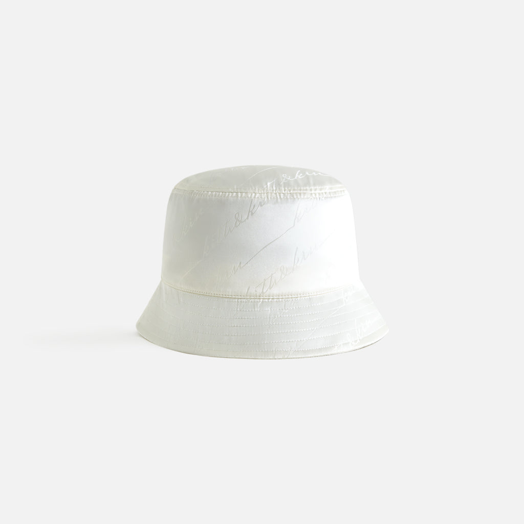 Kith Women Autograph Monogram Silk Bucket Hat - Nano