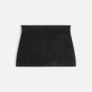 UrlfreezeShops Women Ember Studded Knit Mini Skirt - Black