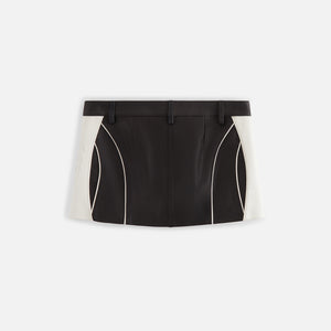 UrlfreezeShops Women Ren Leather Mini Skirt - Black