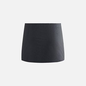 Kith Women Ashtyn Monogram Nylon Mini Skirt - Black