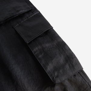 Kith Women Ainsley Cargo Satin Trouser - Black