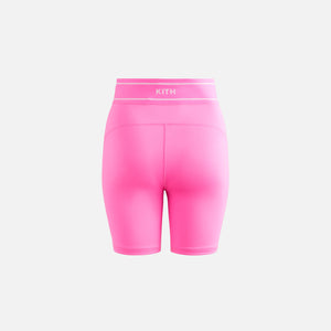 Kith Women Lana Biker Short - Ultra Pink