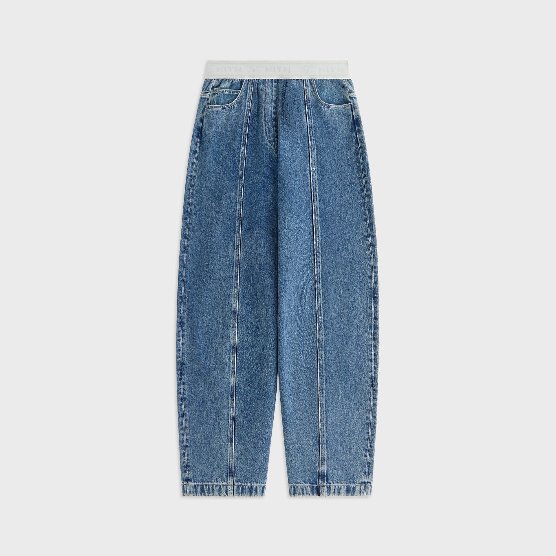 Kith Women Dana Logo Denim Pant - Luka Wash - PH