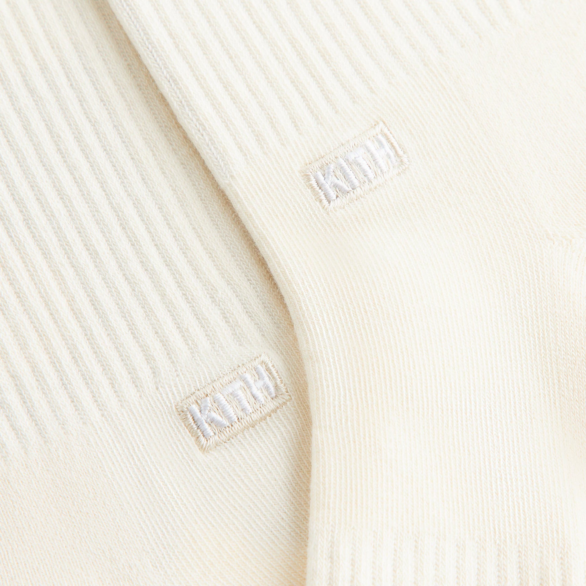 Kith Women Script Light Mid Calf 3-Pack Crew Socks - Multi