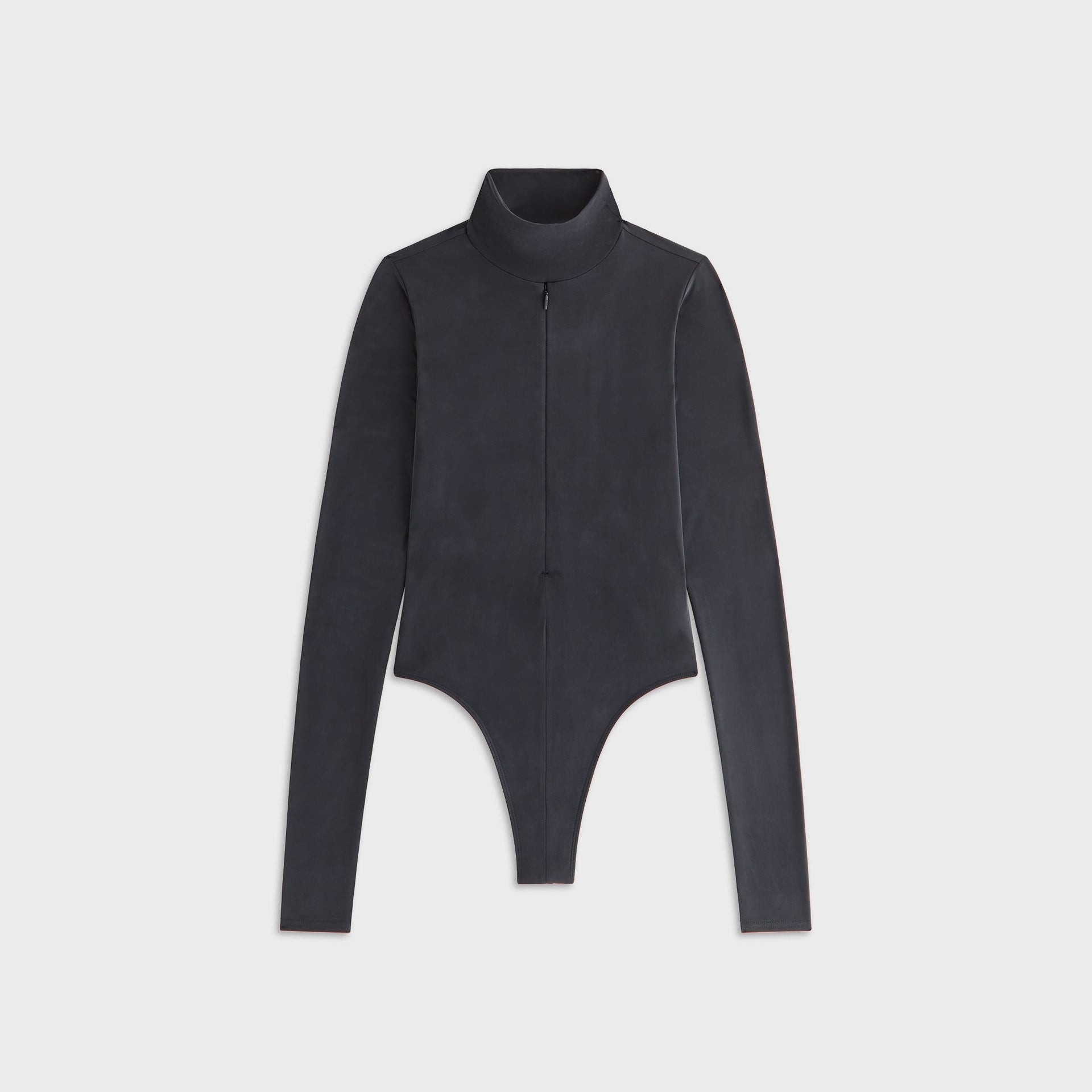 Kith Women Alexis Zip Front Bodysuit - Black - PH