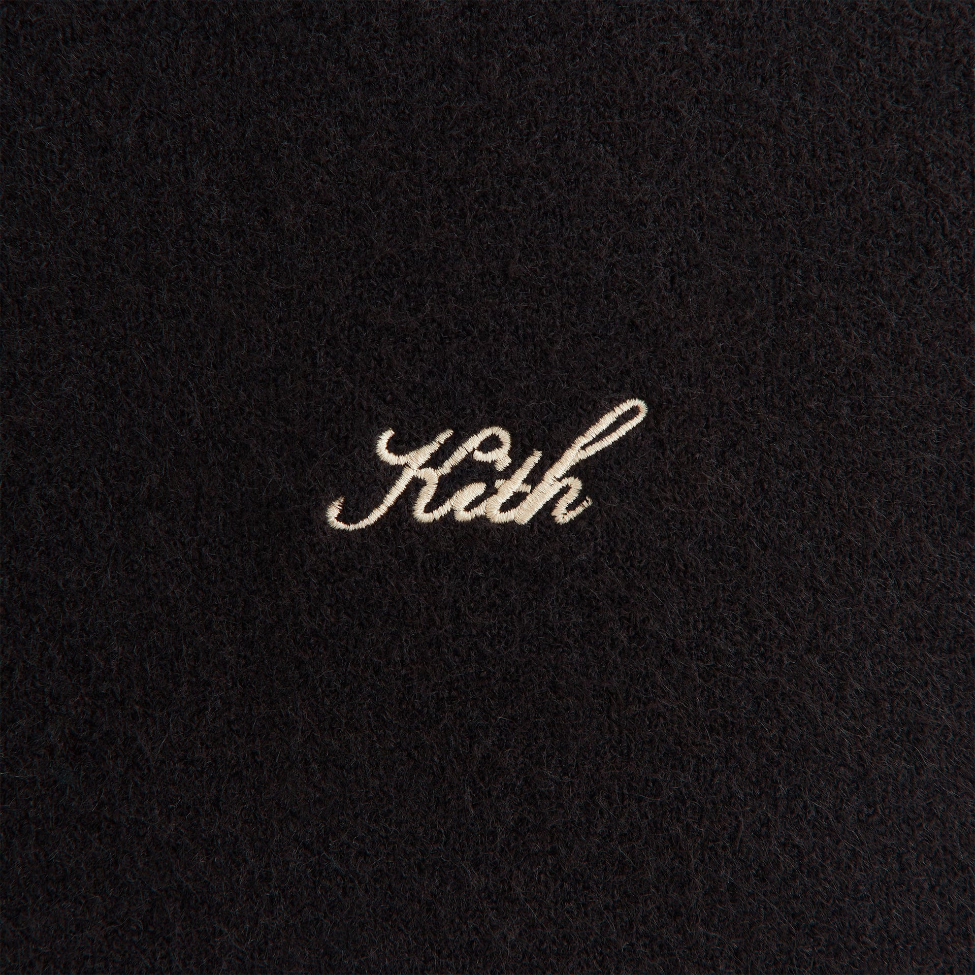 Kith Women Freja Cropped Sweater - Black