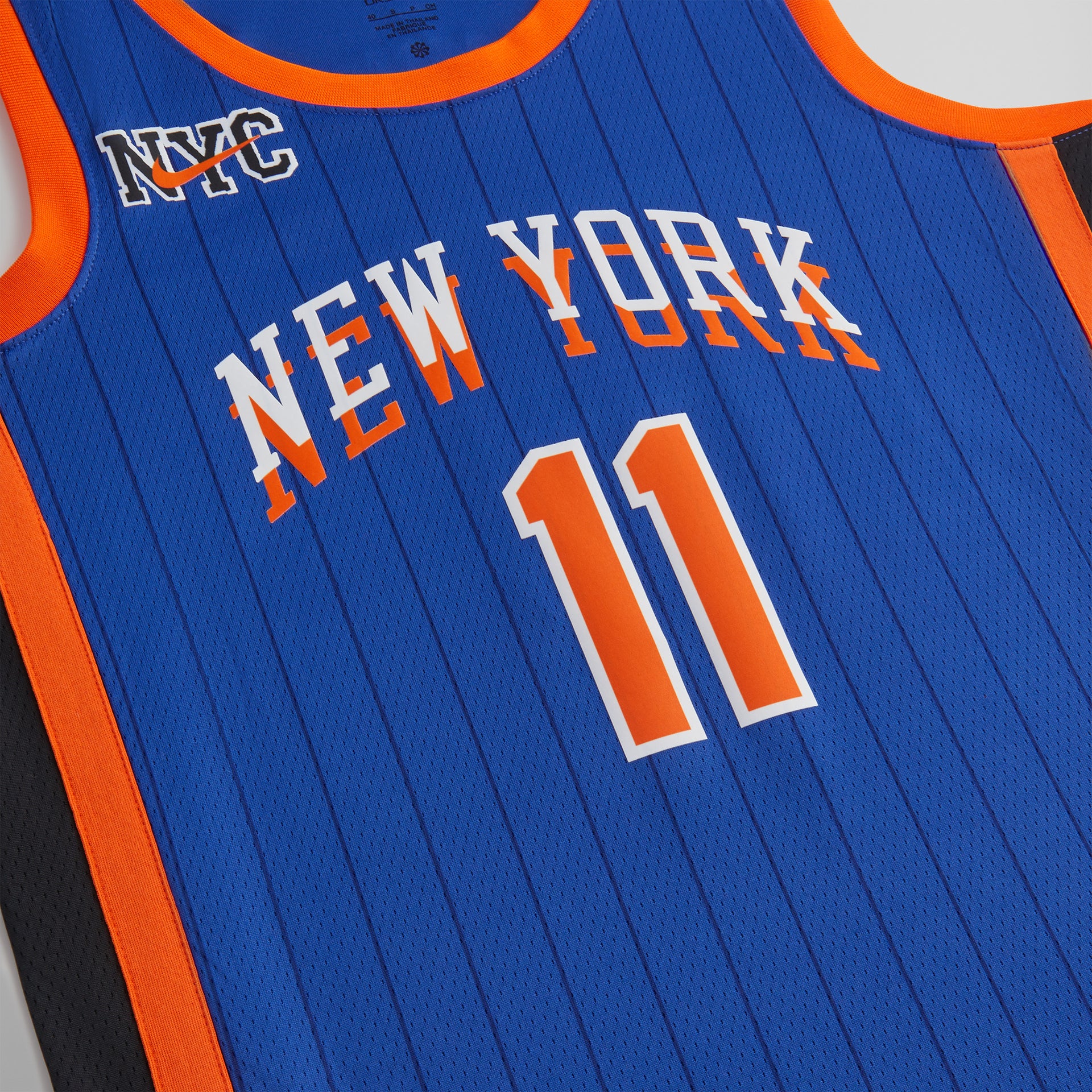 Nike Jalen Brunson New York Knicks Swingman City Edition 2023 Jersey - Rush Blue